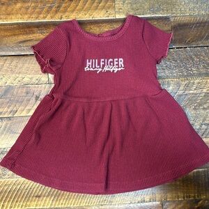 (5for$10) Tommy Hilfiger Red Ribbed Top